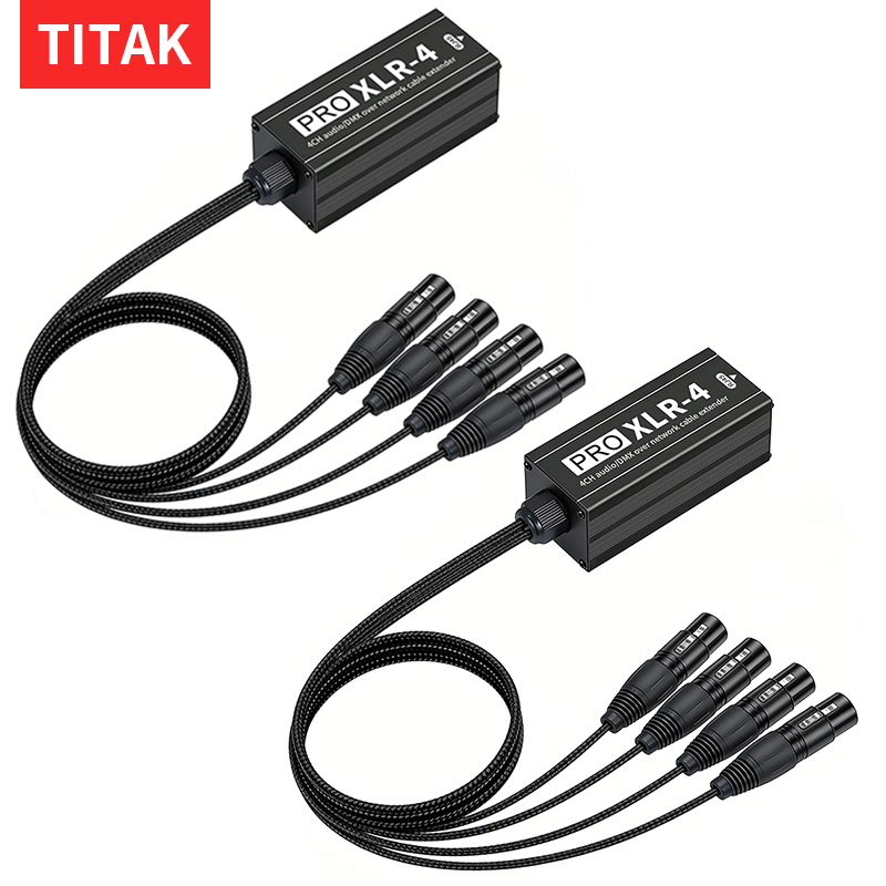 Audio Music Network - 4 Channel XLR to RJ45 Audio