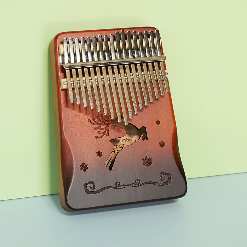 Kalimba Thumb Piano - Mahogany Kalimba 21 Key Thumb Piano
