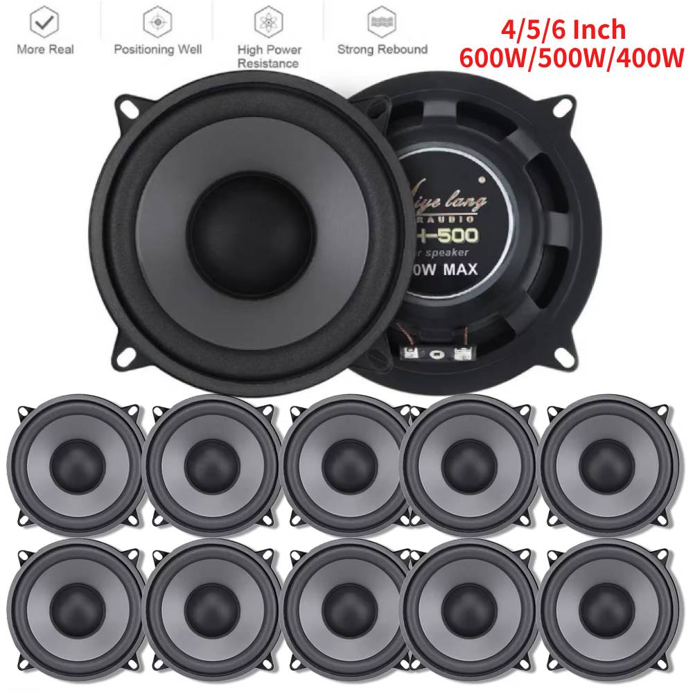 Audio Universal Music - 4/5/6Inch Universal Car HiFi Coaxial Stereo