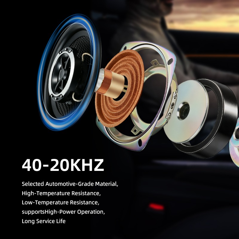 2pcs 6.5 Inch Coaxial Speaker  - Audio Universal Music ulasan dan harga