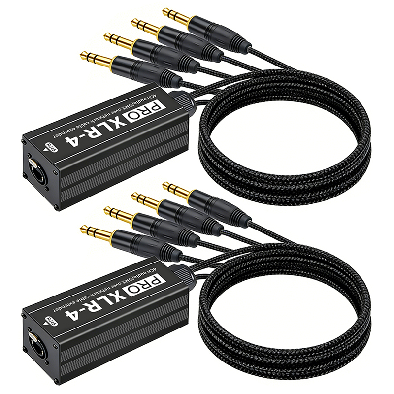 4 Channel XLR to RJ45 Audio Ex - Audio Music Network ulasan dan harga