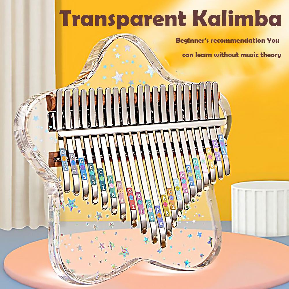 21/17 Keys Portable Finger Pia - Kalimba Thumb Piano ulasan dan harga