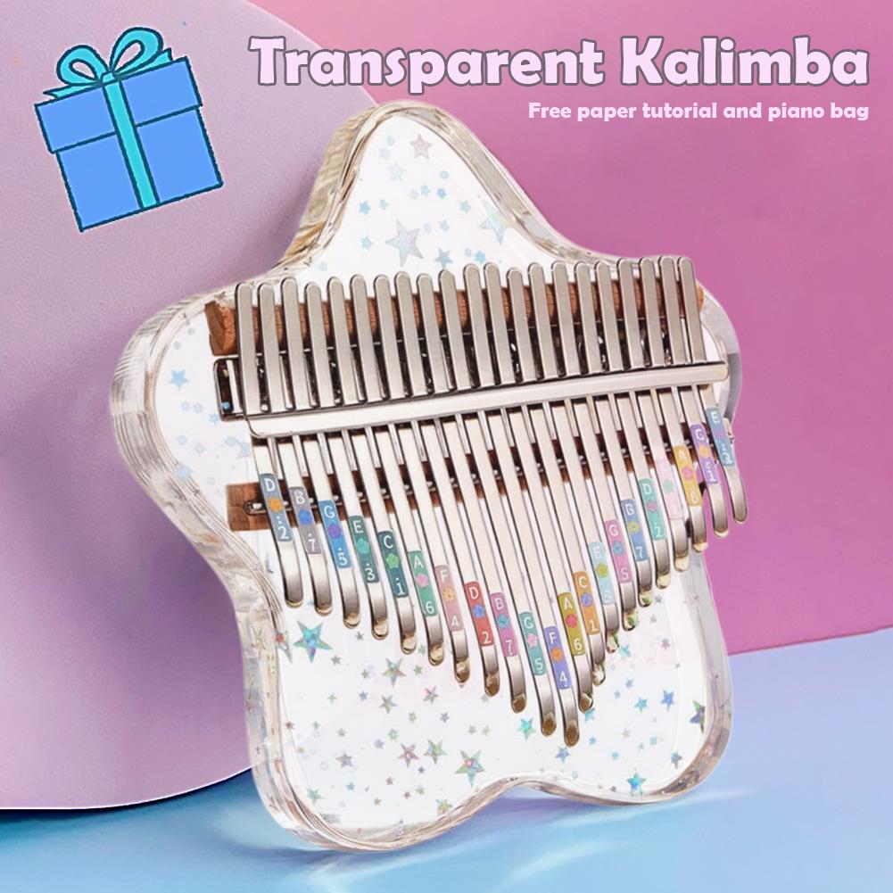 21/17 Keys Portable Finger Pia - Kalimba Thumb Piano ulasan dan harga