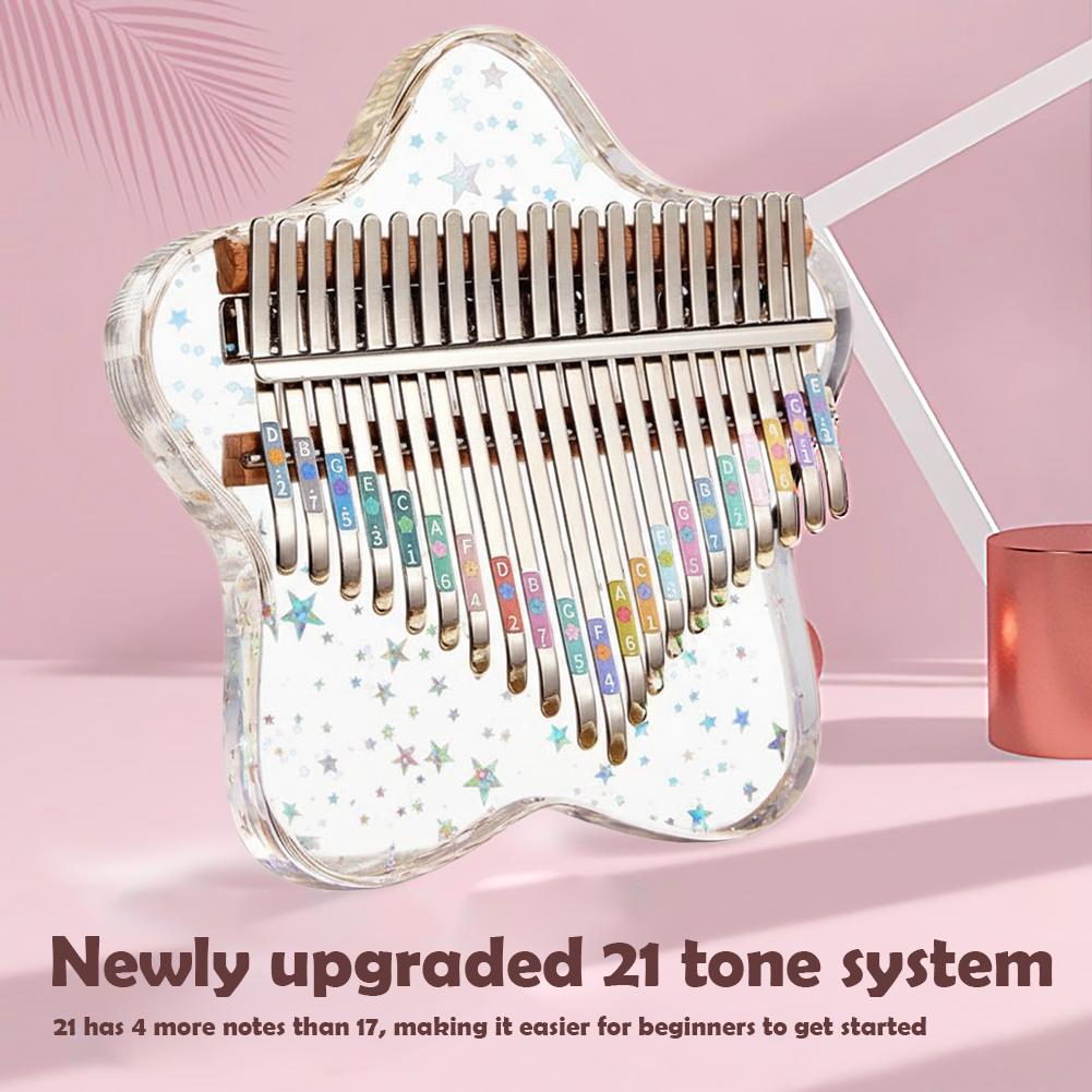 21/17 Keys Portable Finger Pia - Kalimba Thumb Piano ulasan dan harga
