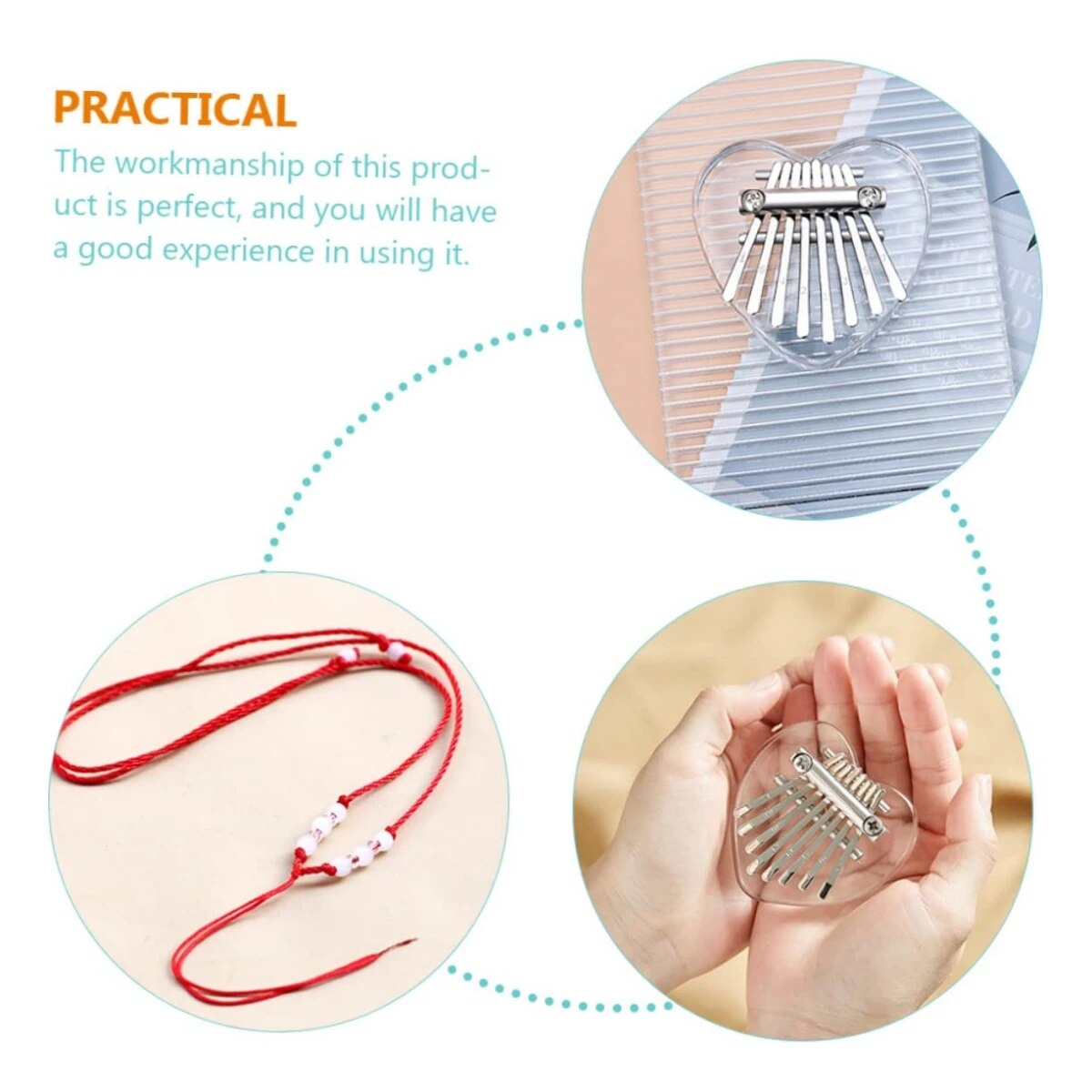 Miwayer 8 Keys Mini Kalimba Ra - Kalimba Thumb Piano ulasan dan harga