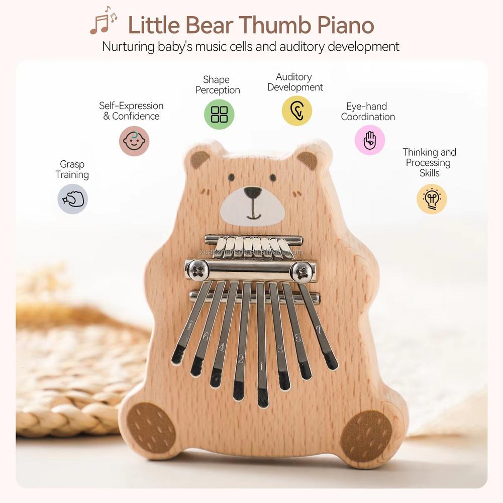 8 Key Mini Kalimba Portable Th - Kalimba Thumb Piano ulasan dan harga