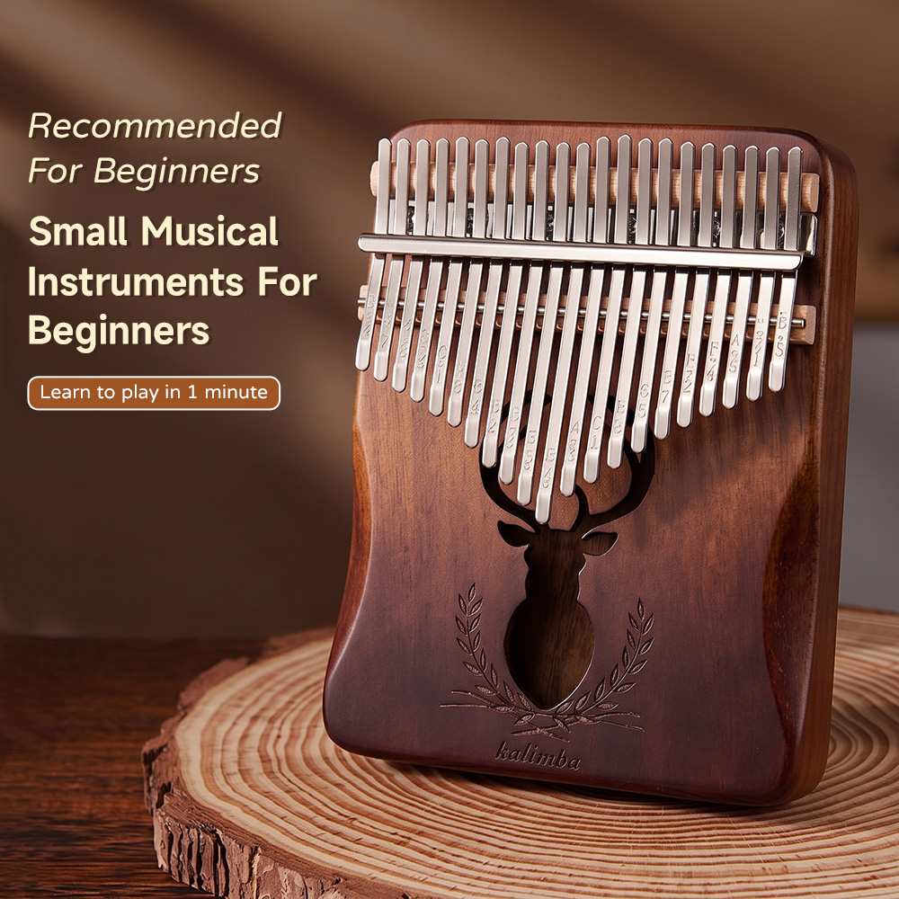 21 Key Mahogany Kalimba Thumb  - Kalimba Thumb Piano ulasan dan harga
