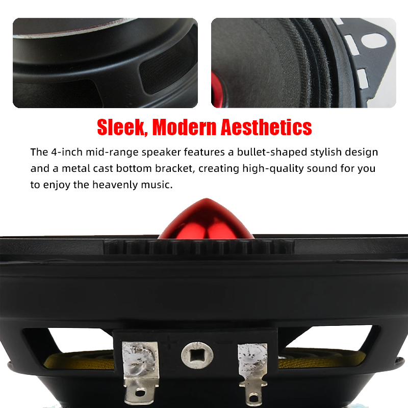 2pcs 4inch Midrange Speakers 4 - Audio Universal Music ulasan dan harga