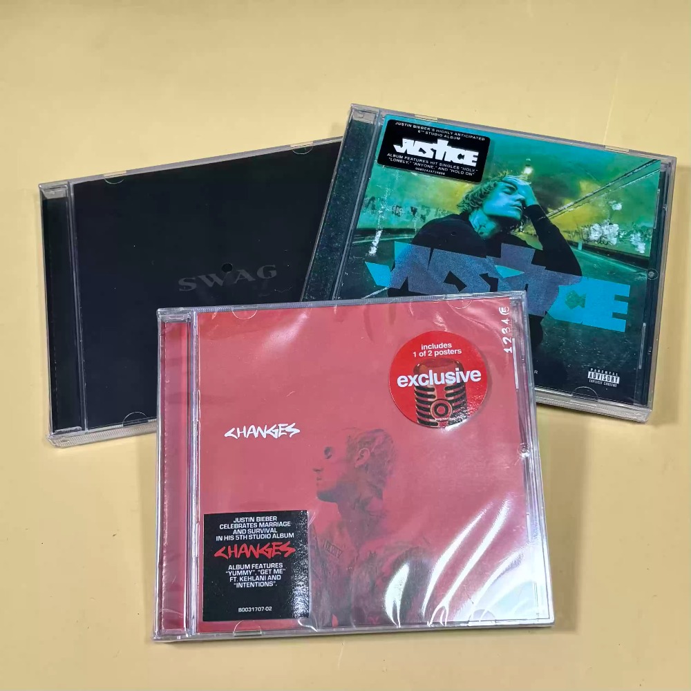 CD 'Justice', 'Changes', 'Swag - Audio Music Original ulasan dan harga