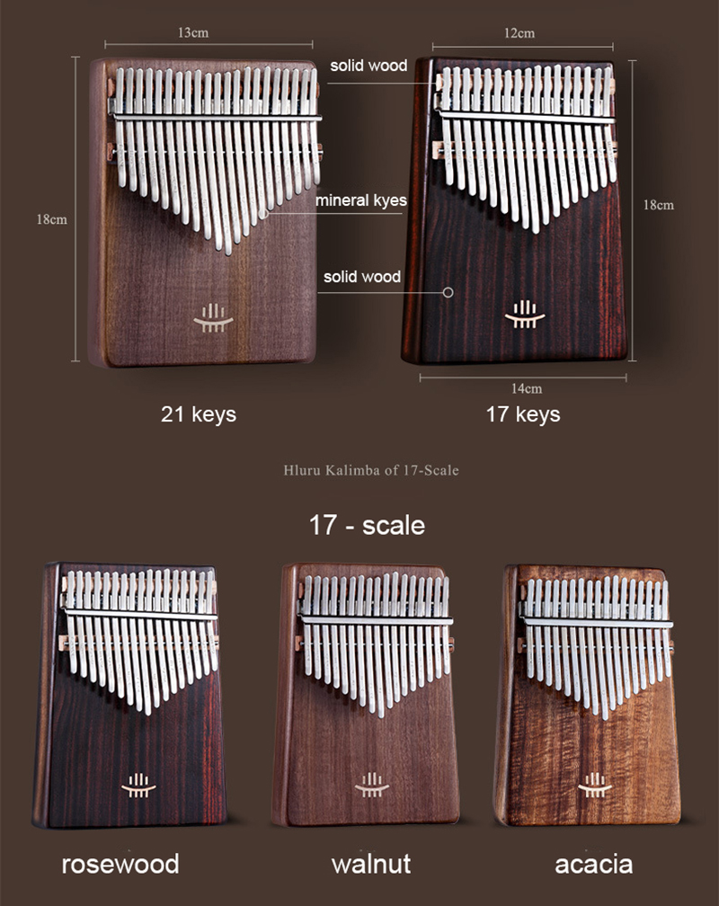 guitar Kalimba 17 Keys with Ho - Kalimba Thumb Piano ulasan dan harga