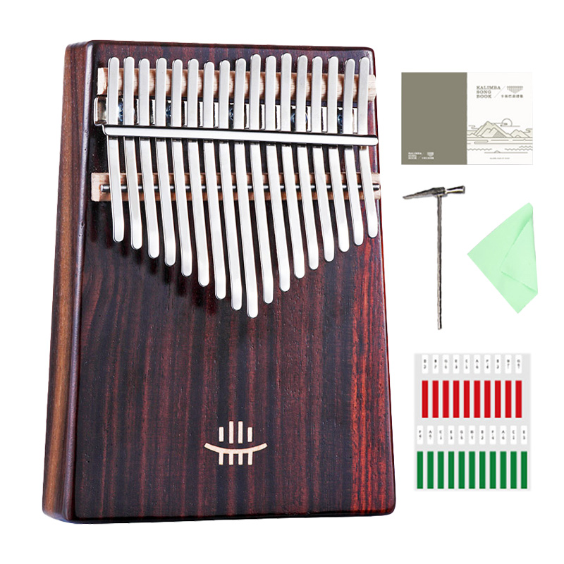guitar Kalimba 17 Keys with Ho - Kalimba Thumb Piano ulasan dan harga
