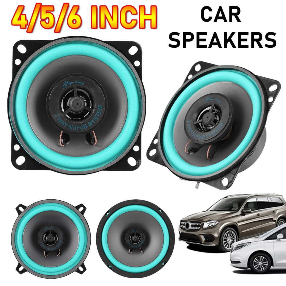 4/5/6 Inch Car Speakers Coaxia - Audio Universal Music ulasan dan harga