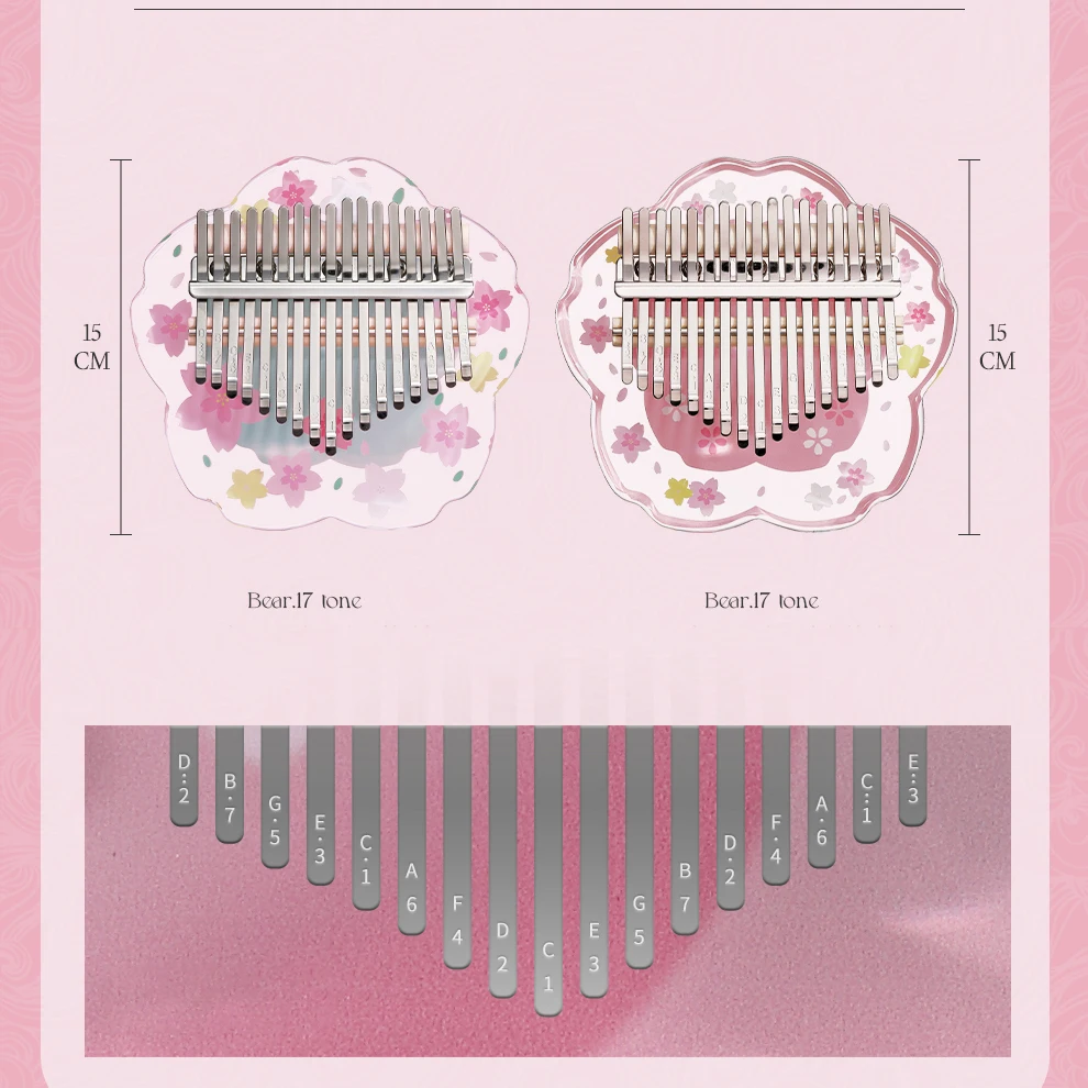 Crystal Thumb Piano Authentic  - Kalimba Thumb Piano ulasan dan harga