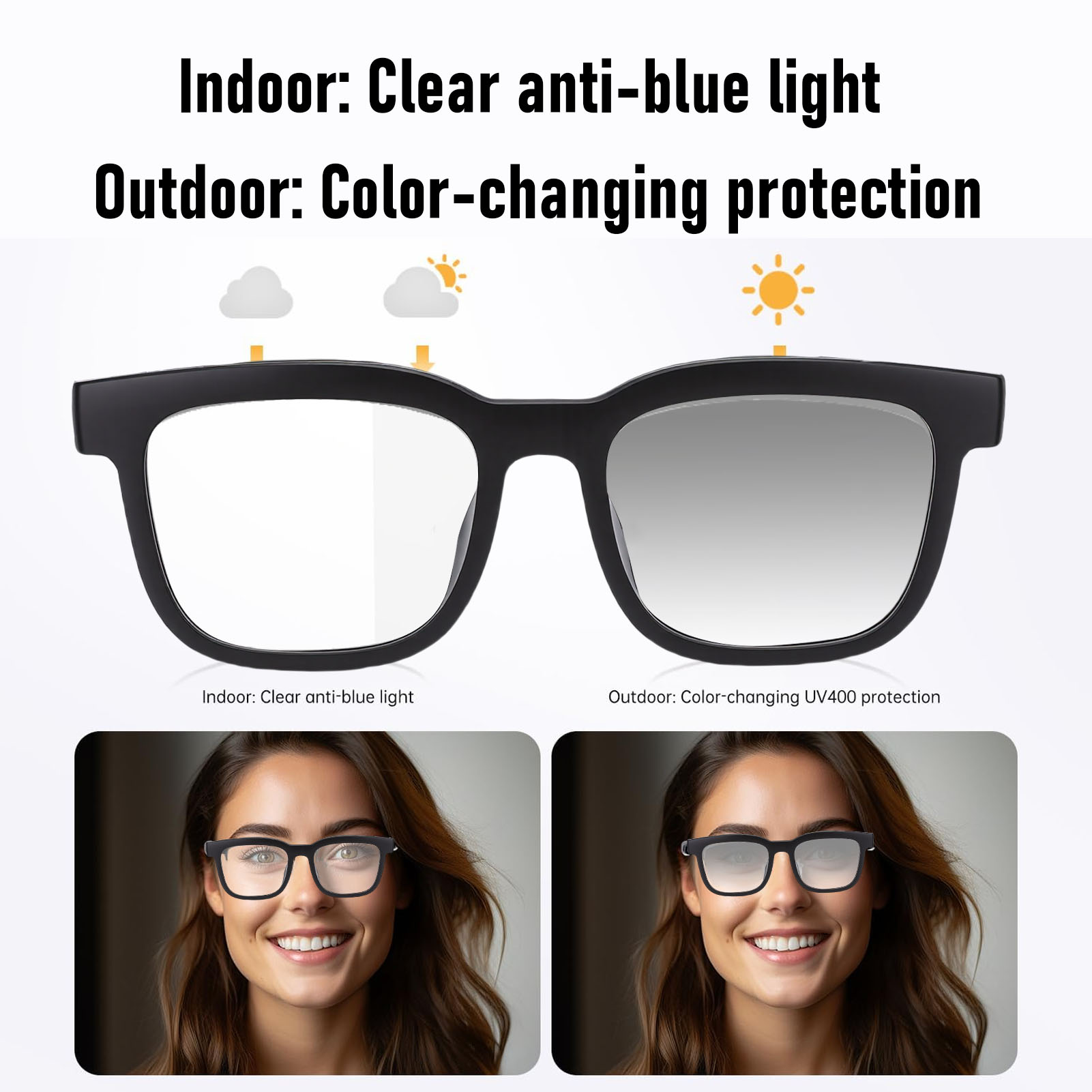 Audio Smart Glasses for Women  - Mix Audio Music ulasan dan harga