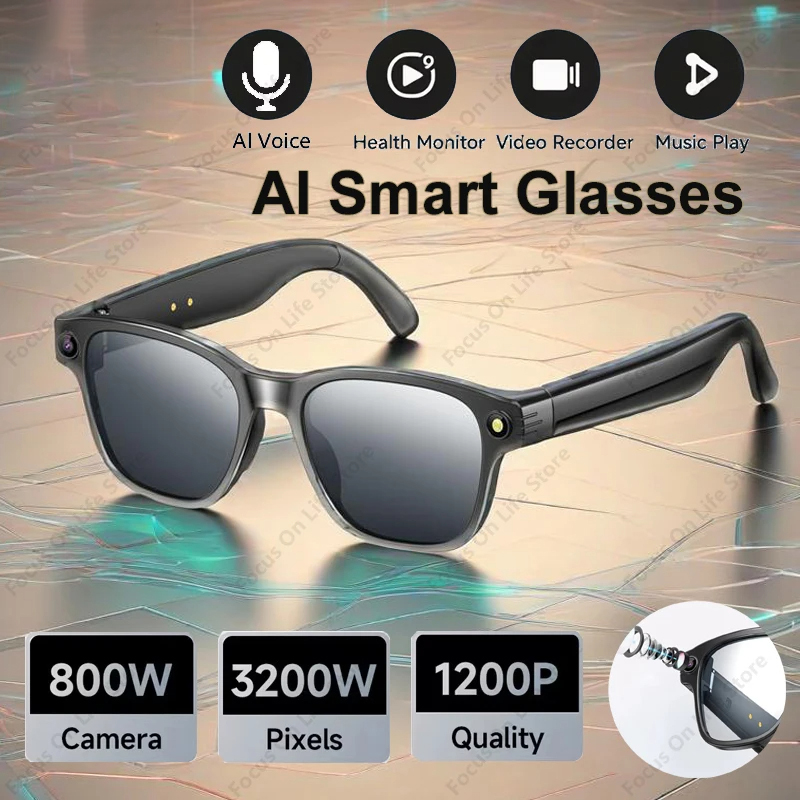 AI Smart Glasses 8 Million Cam - Mix Audio Music ulasan dan harga